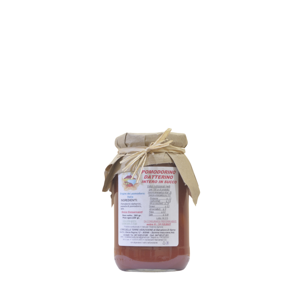 Pomodorino Datterino Intero in Succo